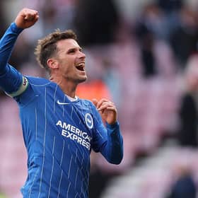 Brighton's veteran midfielder Pascal Gross has excelled this season. (Photo by Stu Forster/Getty Images)