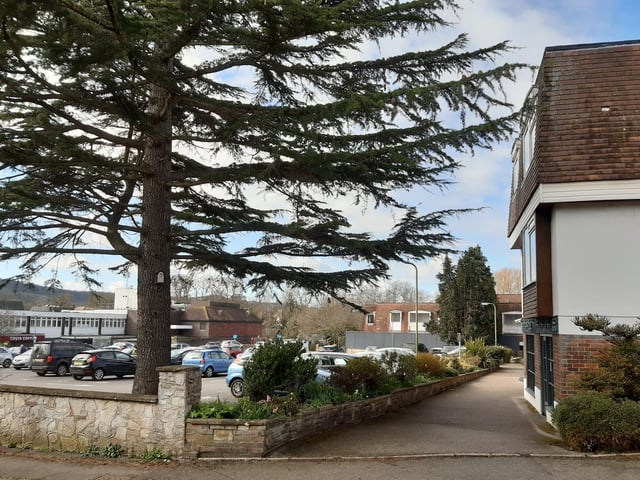 This takes you through to Mill Lane, where you cross over to enter Mill Lane Car Park.