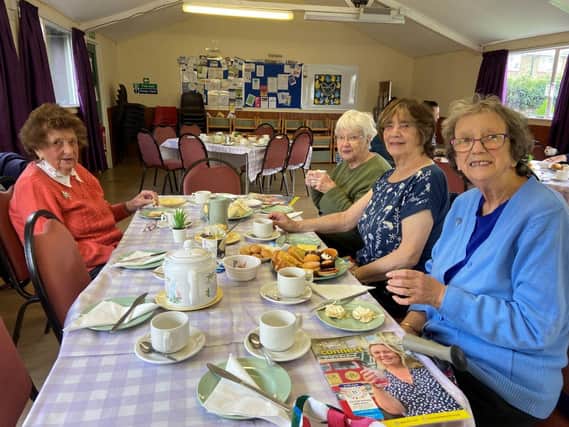 Age UK Crawley's afternoon tea in Gossops Green