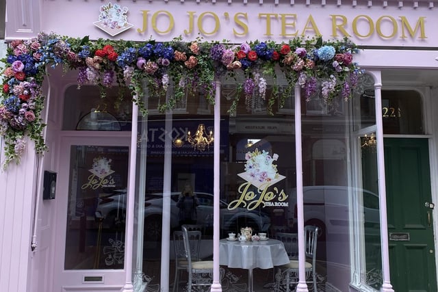 Jojo's tea room in Eastbourne town centre