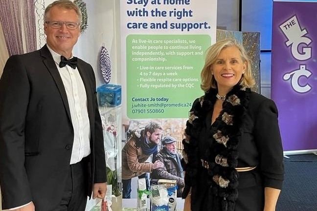 Promedica24 West Sussex has sponsored The Glamour Club since it was launched by Janice Moth in 2018 and helped members to celebrate the fifth anniversary with a party at St Stephen's Church in Broadwater