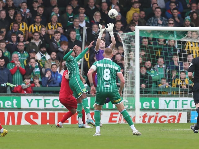 Action from Worthing's National South win at Yeovil