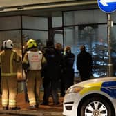 Police and Fire Services were called to smoke coming from Eastbourne shop