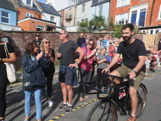 Hastings Old Town Carnival Week 2023: Bike Race. Photo by Roberts Photographic.