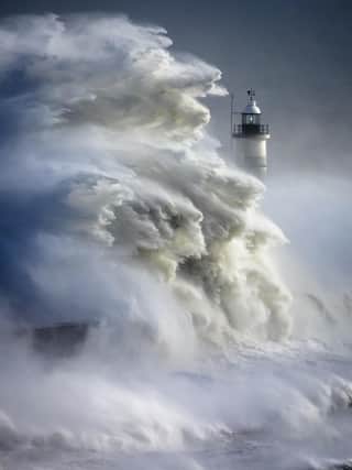 Christopher Ison has been nominated for the 2022 Weather Photographer of the Year for his striking image of Storm Eunice.