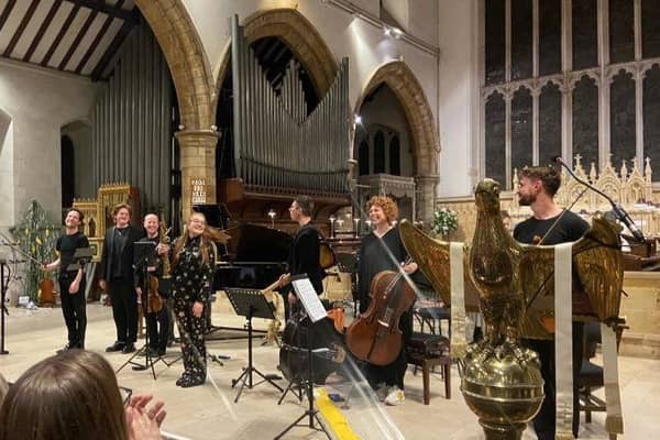 The Jess Gillam Ensemble performs for Horsham Music Circle's 81st Anniversary concert