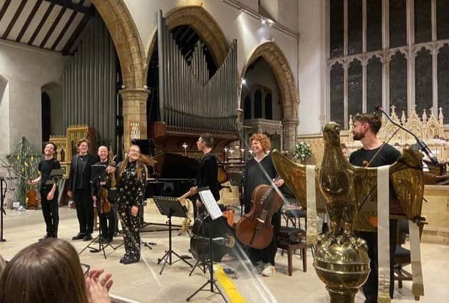 The Jess Gillam Ensemble performs for Horsham Music Circle's 81st Anniversary concert