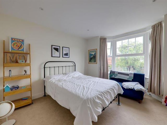 There are three bedrooms on the first floor