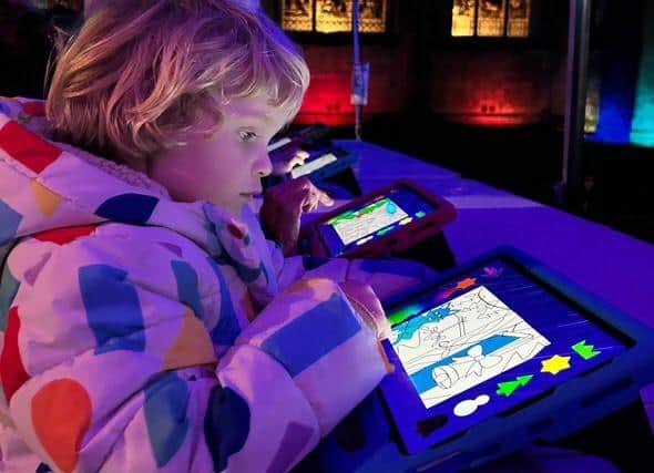 Children and adults have been enjoying the experience which is running every evening until 21 December.