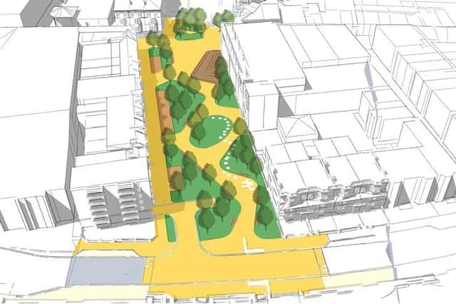 Plans to transform Montague Place into a ‘green and welcoming urban park’ have been unveiled by Worthing Borough Council.