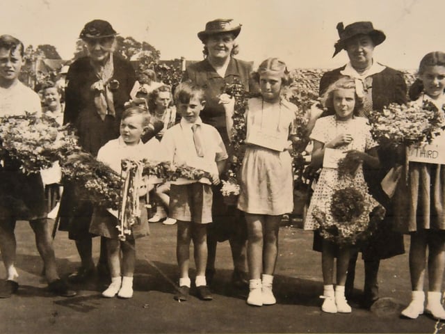 Prize-giving ceremony in the grounds of The National School in Sompting
