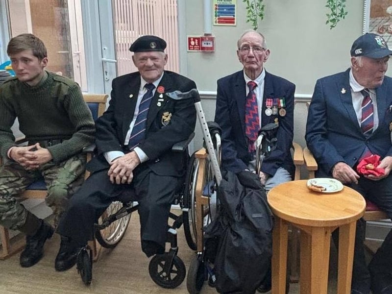 Debbie Bushby, an Armed Forces Champion, came up with the concept when she discovered five residents had served in the British Armed Forces