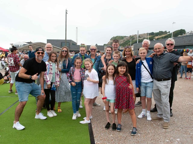 Hastings Old Town Carnival Week 2022: Nearly on the Beach Concert. Photo by Frank Copper