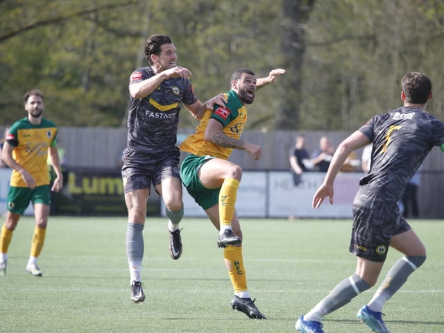 Images from Horsham FC's win at home to Cray Wanderers