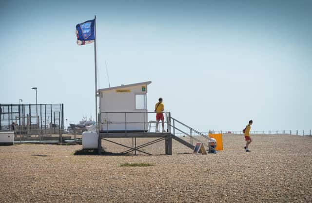 A Hastings Borough Council spokesperson said: “We have had a pollution risk warning advising against swimming at Hastings Pelham Beach this morning.”