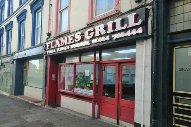 Flames Grill kebab shop