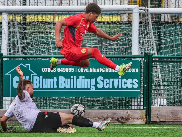 Newhaven v Horsham YM, SCFL Premier