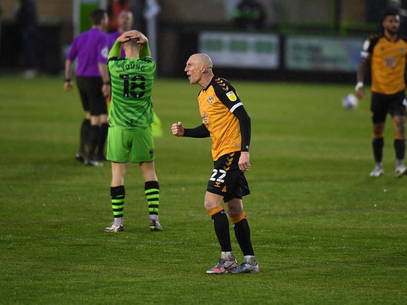 Kevin Ellison has 126 goals in 559 games for six clubs, including Morecambe and Newport.