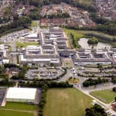 Aerial photos 2005: St Leonards. Conquest Hospital