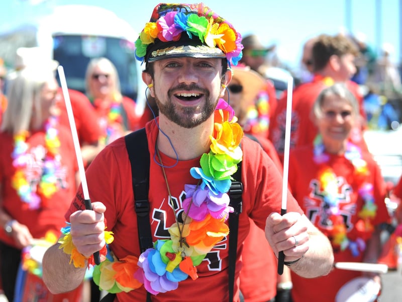 The Bognor Regis carnival returned this year with a Flower Power theme. SR24052801. Pic SR Staff/Nationalworld