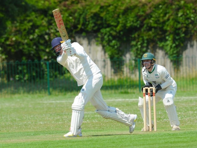 Three Bridges went joint top of the Sussex Cricket League Premier Division after a four-wicket win against bottom side Worthing. Photographer Stephen Goodger was on hand to catch the action