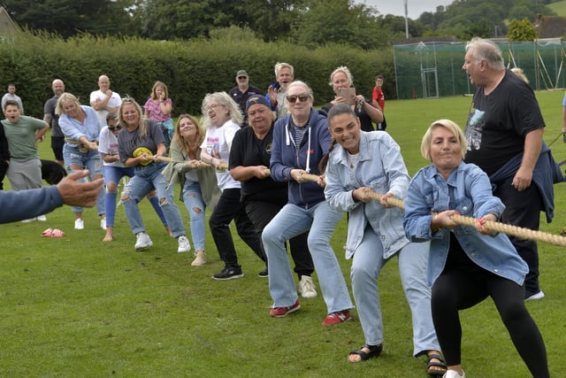 Tug of War Competition to raise money for Nellie (Photo by Jon Rigby)