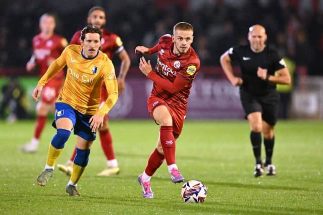 Crawley Town are in the relegation places and face a big six-pointer against Shrewsbury Town this weekend.