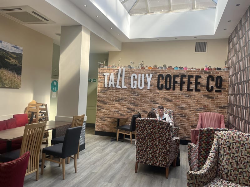 Inside Tall Guy Coffee in Eastbourne