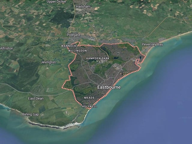 A total of 60 arrests were made in Eastbourne in 2024