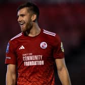 Crawley Town picked up another crucial three points in their fight for the playoffs with a slim 1-0 win over Accrington Stanley thanks to a headed goal from Harry Ransom. Picture: Eva Gilbert