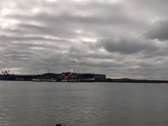 Amazing, stunning, emotional - the large crowd that stood on Kingston Beach to watch the world’s last seagoing paddle steamer make its inaugural visit to Shoreham was visibly moved by the sight of the Waverley making its way in and out of the harbour on Wednesday, September 13.