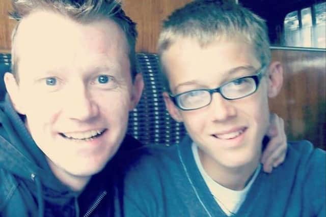 Tony's son Dan lost his life after being diagnosed with a brain tumour. Photo: Brain Tumour Research