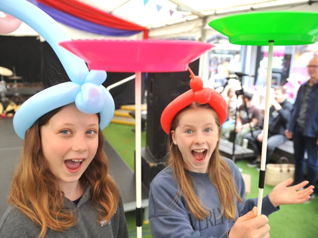 Rotary Rocks event in the Orchards Shopping Centre Haywards Heath, raising money for St Peter and St James's Hospice. Pic Rotary Rocks 24 SR/Submitted picture