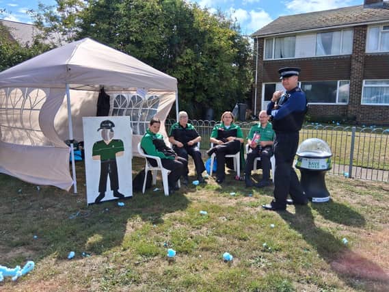 A family fun day was held in Lancing to bring together new residents at New Monks Park and people living on the existing Mash Barn estate.