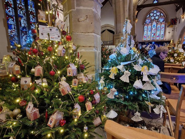 The Cuckfield Christmas Tree Festival was at Holy Trinity Church from Friday to Sunday, December 6-8