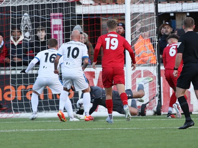 Worthing take on Chelmsford City in the National League South at Woodside Road