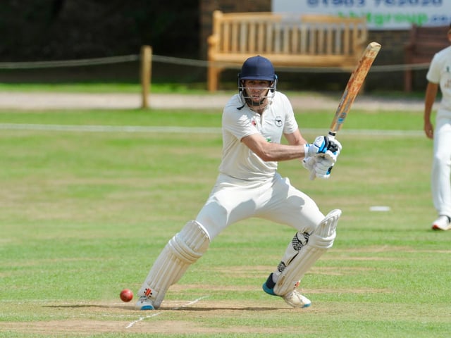 Action from Findon CC's Sussex League division two clash with Burgess Hill