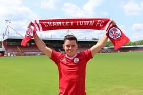 Liam Kelly. Picture: Crawley Town