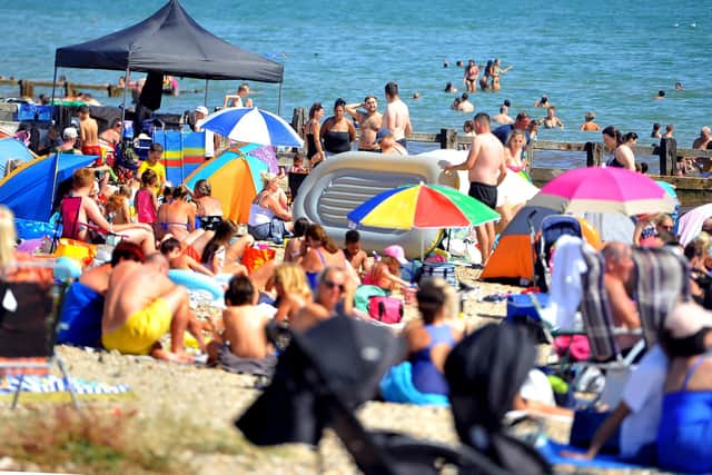The NHS in Sussex is warning about the health risks posed by the hot weather this weekend