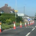 A259 backed up to Worthing eastbound due to A27 eastbound closure at Lancing - pictured A27 just before Manor Roundabout. Photo: Eddie Mitchell