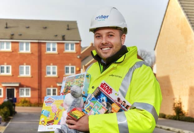 Miller Homes site manager, Michael Ramsbottom