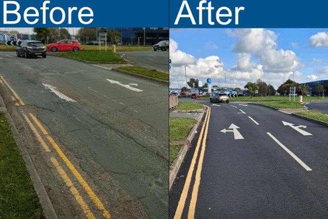East Sussex Highways fixed WIllingdon Drove