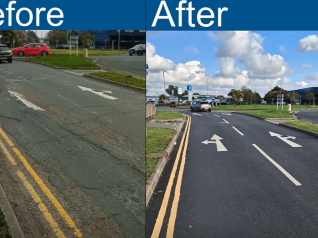 East Sussex Highways fixed WIllingdon Drove