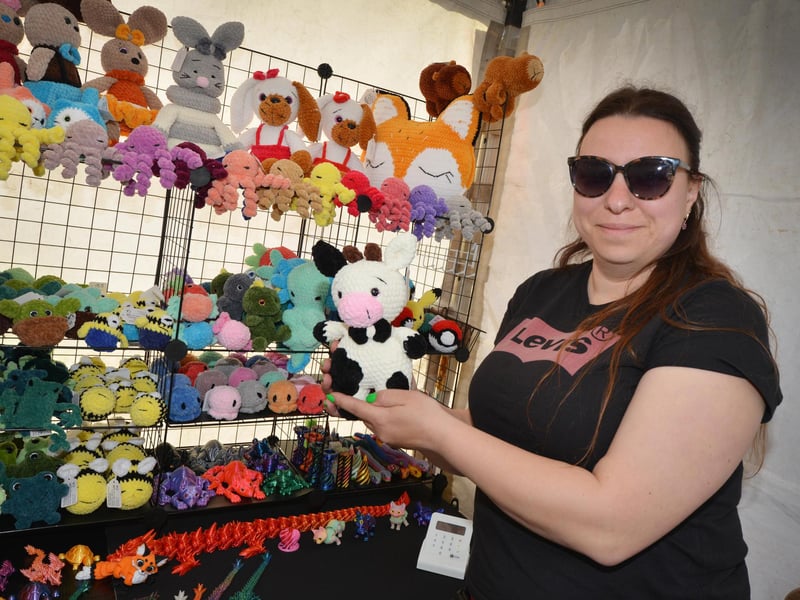 Easter Market on the seafront in Eastbourne on April 17 2025.