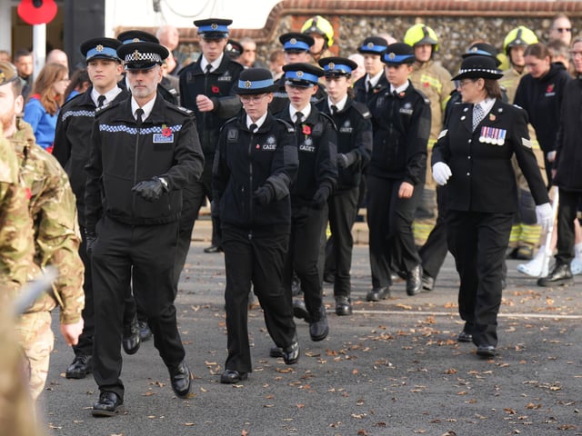 Worthing Remembrance Service held on November 9, 2025. Picture: Eddie Mitchell