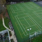 The brand new MUGA sports ground. Photo: Ormiston Six Villages Academy.