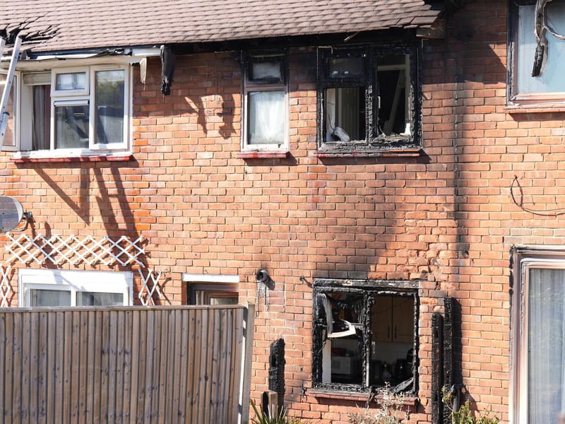 Fire crews are tackling a blaze in Crawley, according to a West Sussex Fire & Rescue Service spokesperson.