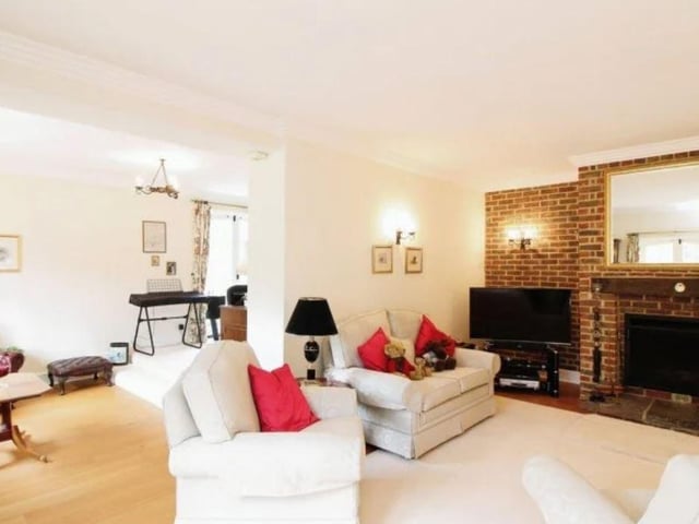 The living room