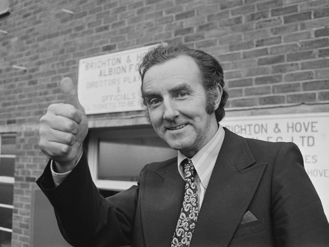 British businessman and football executive Mike Bamber, chairman of Brighton & Hove Albion, UK, on 5th November 1973.