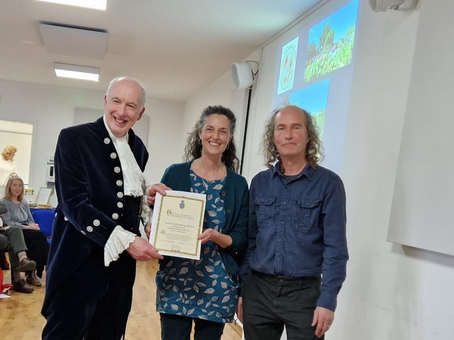 Kate and Richard Green from Petworth Community Garden and Men's Shed